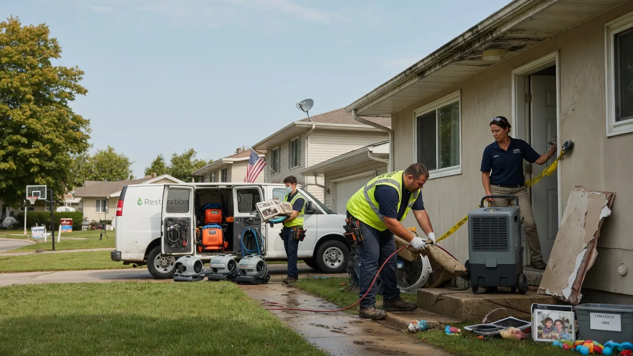 Water Damage Restoration in Vermillion, KS near me
